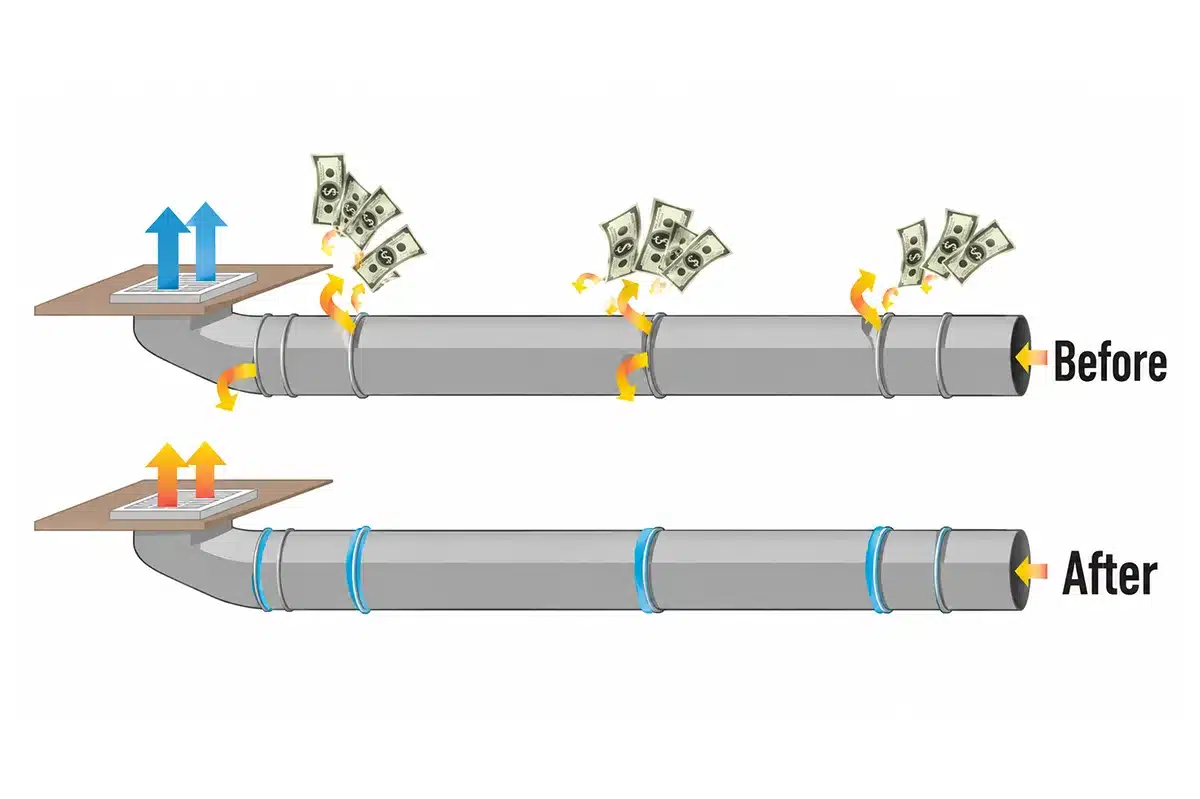 Aeroseal Duct Sealing