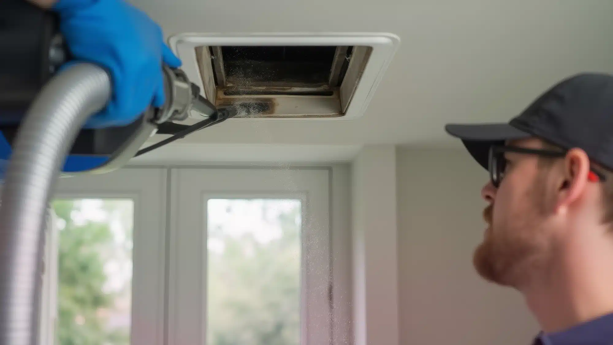 Clean air ducts in a well maintained home environment